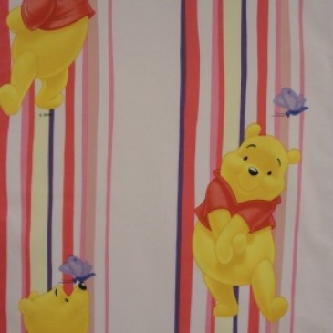 Disney Winnie the Pooh Fabric STRIPEWIN.33.140