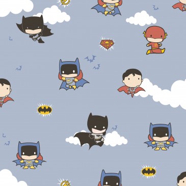 Batman DC Comics Superman Warner Bros Fabric CHIBI.380.140