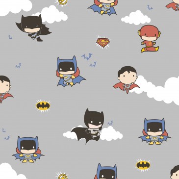 Batman DC Comics Superman Warner Bros Fabric CHIBI.530.140