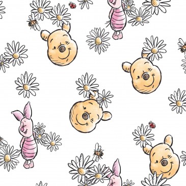 Disney Winnie the Pooh Fabric DAISY.100.140