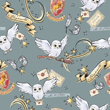 Harry Potter Warner Bros Fabric HEDWIG.550.140