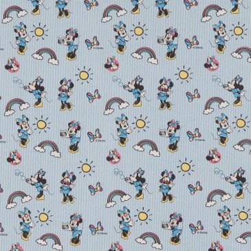 Disney Minnie Mouse Fabric RAINBOW.38.140