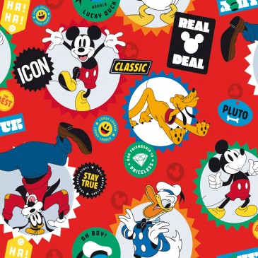 Disney Donald Duck Mickey Mouse Fabric TX000055-300